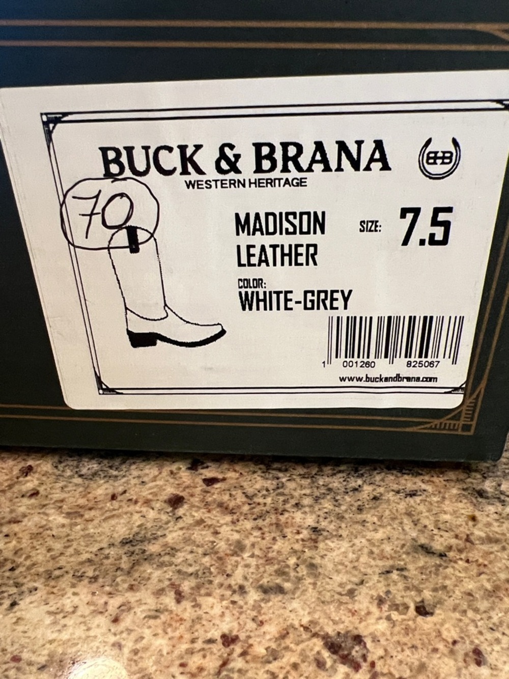 Buck & Brana Madison Size 7.5 NIB - Picture 6 of 7